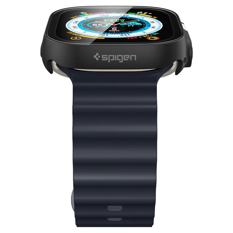 صورة Spigen Apple Watch Ultra (49mm) Case Thin Fit 360 – TEMPERED GLASS