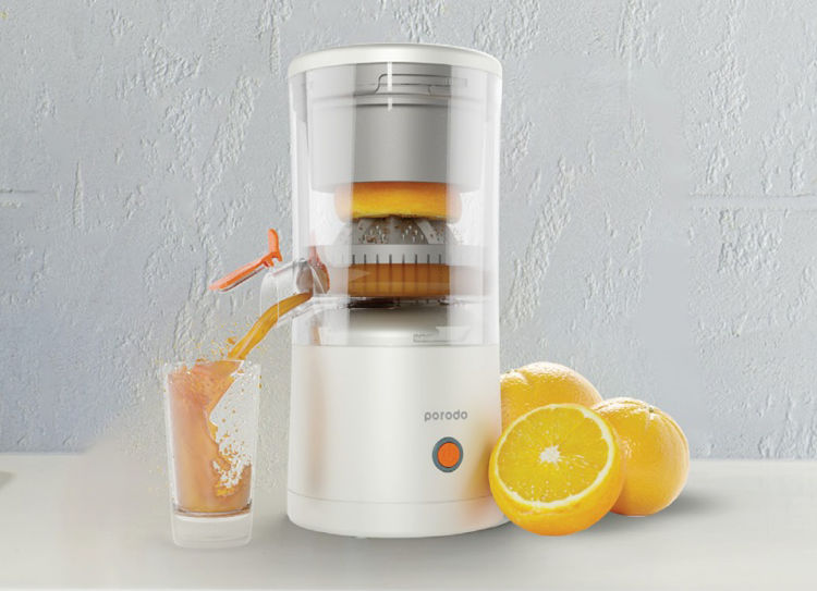 صورة Lifestyle By Porodo Portable Cordless Juicer - White