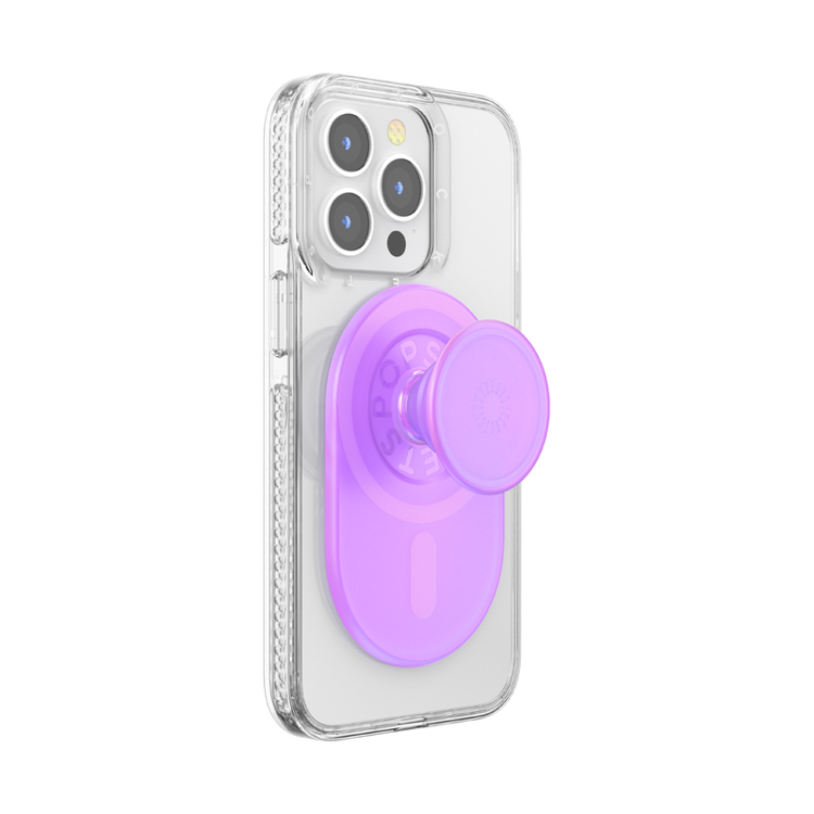 صورة PopSockets PopGrip Magnetic Grip and Stand for MagSafe - Opalescent Pink