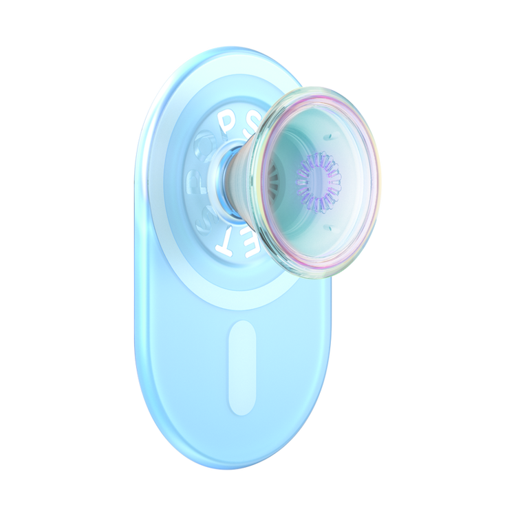 صورة PopSockets PopGrip Magnetic Grip and Stand for MagSafe - Blue Opalescent
