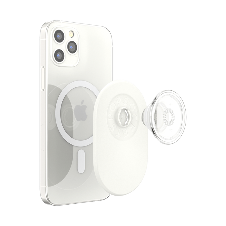 Picture of PopSockets White PopGrip For MagSafe