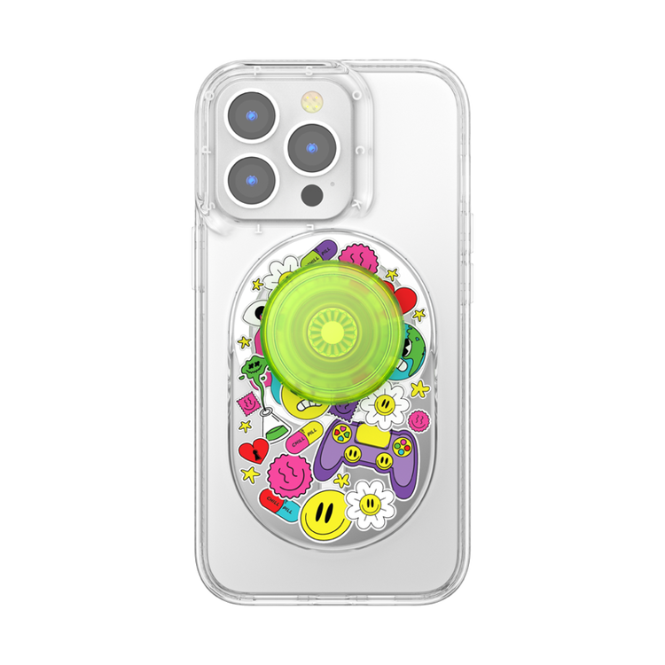 Picture of PopSockets PopGrip MagSafe – Bright Psych