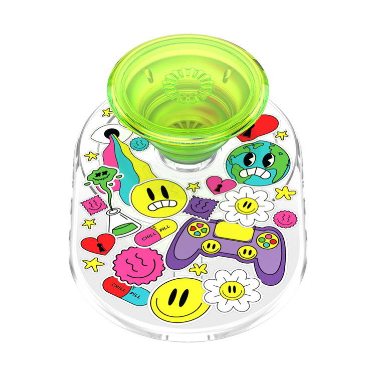 صورة PopSockets PopGrip MagSafe – Bright Psych