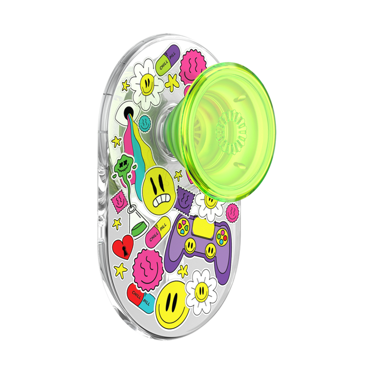 صورة PopSockets PopGrip MagSafe – Bright Psych