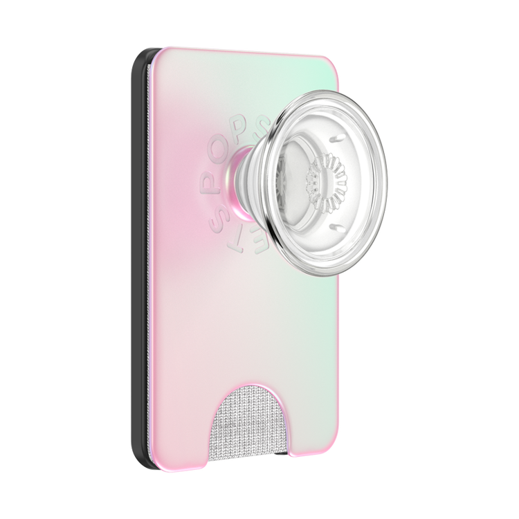صورة PopSockets - PopWallet Plus for Apple MagSafe - Mermaid Pink