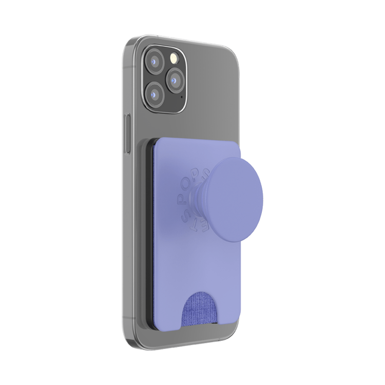 صورة PopSockets PopWallet with PopGrip Cell Phone Grip & Stand with MagSafe