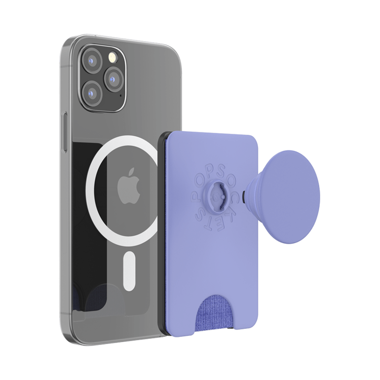 صورة PopSockets PopWallet with PopGrip Cell Phone Grip & Stand with MagSafe