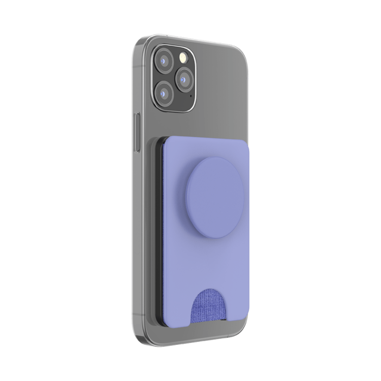 صورة PopSockets PopWallet with PopGrip Cell Phone Grip & Stand with MagSafe