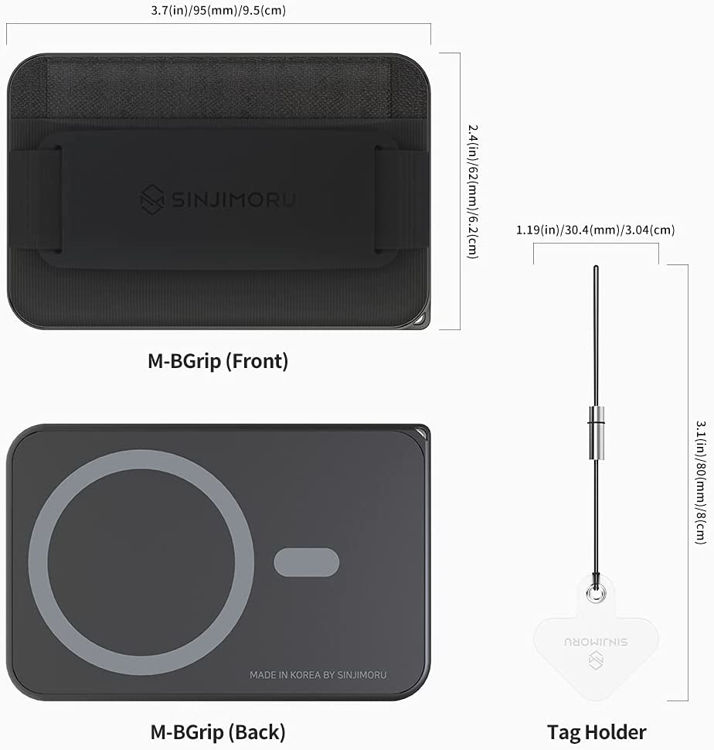 صورة SINJIMORU CARD HOLDER FOR BACK OF PHONE 