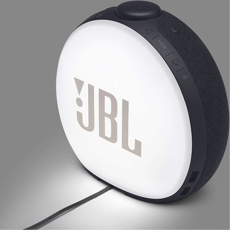 صورة JBL Horizon 2 Bluetooth Clock Radio Speaker with FM Radio and DAB – Black