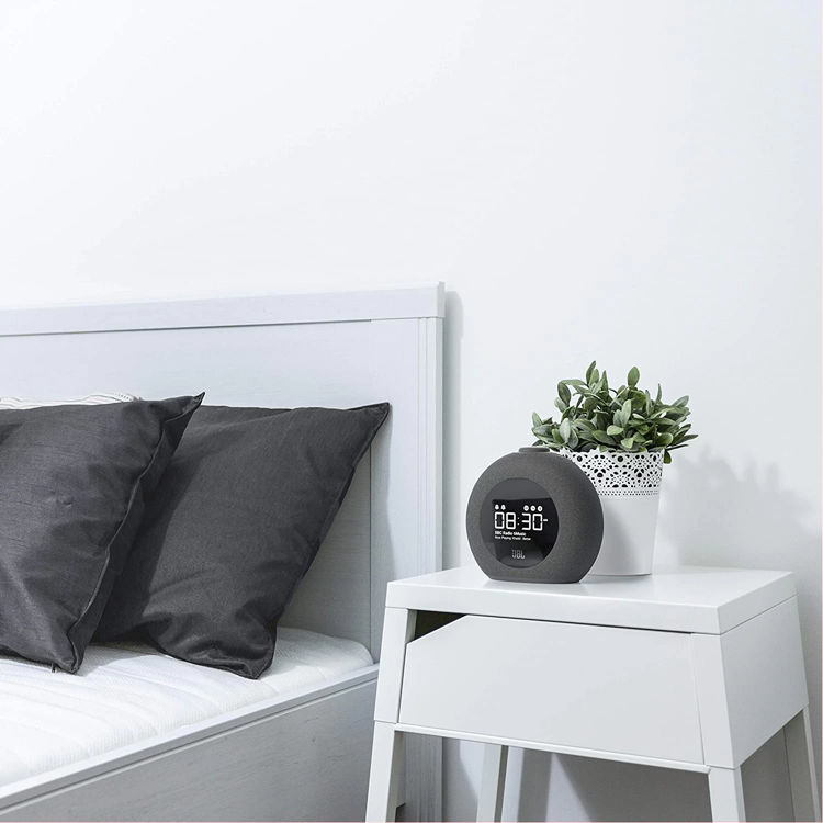صورة JBL Horizon 2 Bluetooth Clock Radio Speaker with FM Radio and DAB – Black
