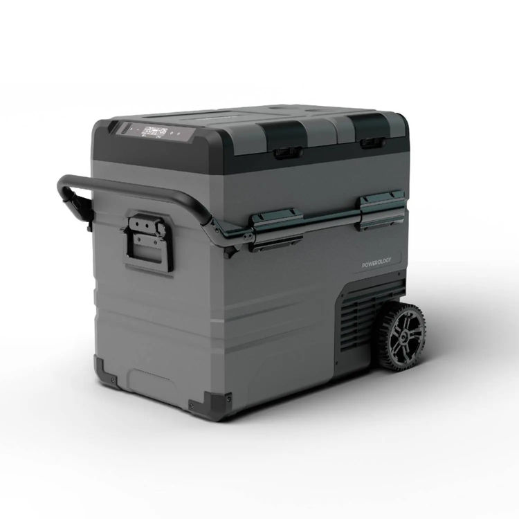 صورة Powerology Smart 55L Fridge & Freezer with Dual Compartment - Black