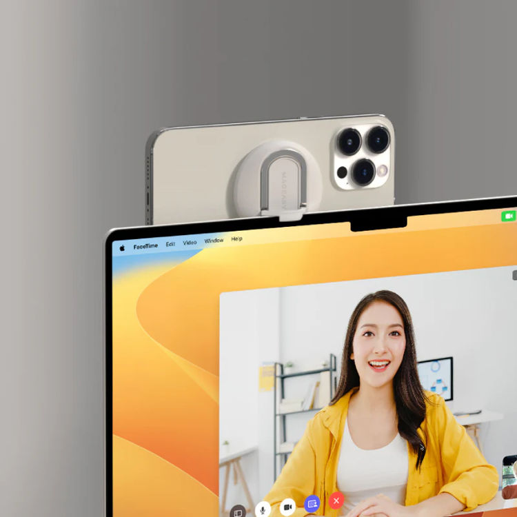 صورة Switch Easy Holder Maglink Magsafe iPhone Stand Or Ring Grip Black