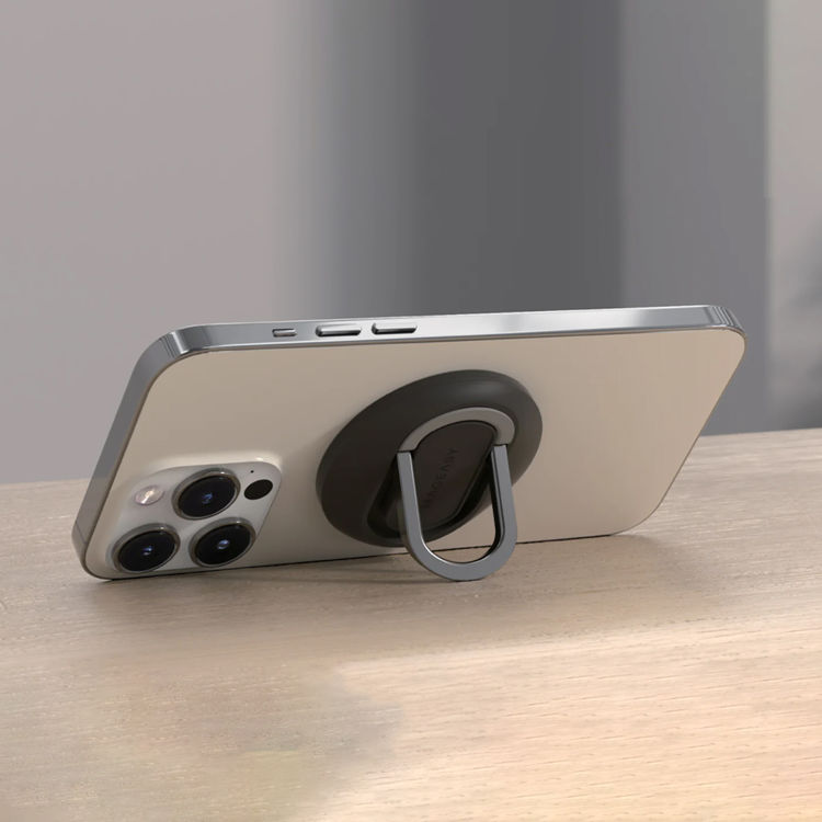 صورة Switch Easy Holder Maglink Magsafe iPhone Stand Or Ring Grip Black