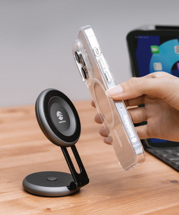 صورة SwitchEasy Orbit Universal Magnetic iPhone Stand - Black