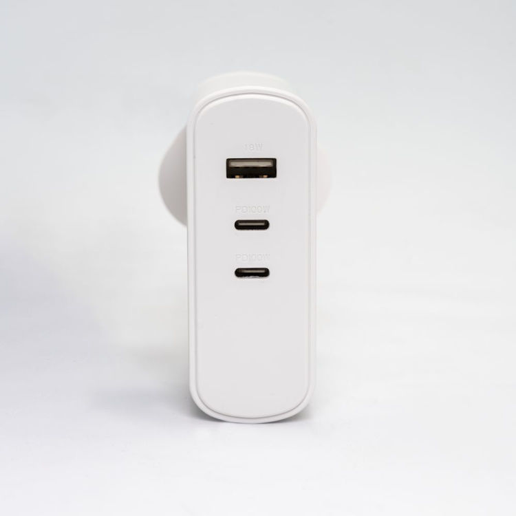 صورة CYGNETT POWERMAXX 100W Multiport GaN Wall Charger