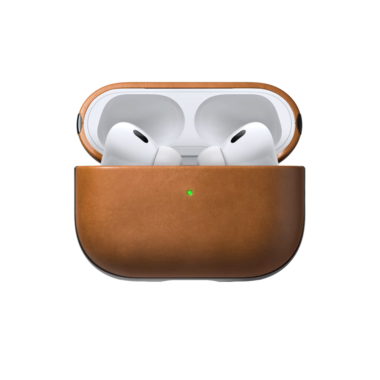 صورة NOMAD Modern Leather Case AirPods Pro (2nd gen) - English Tan