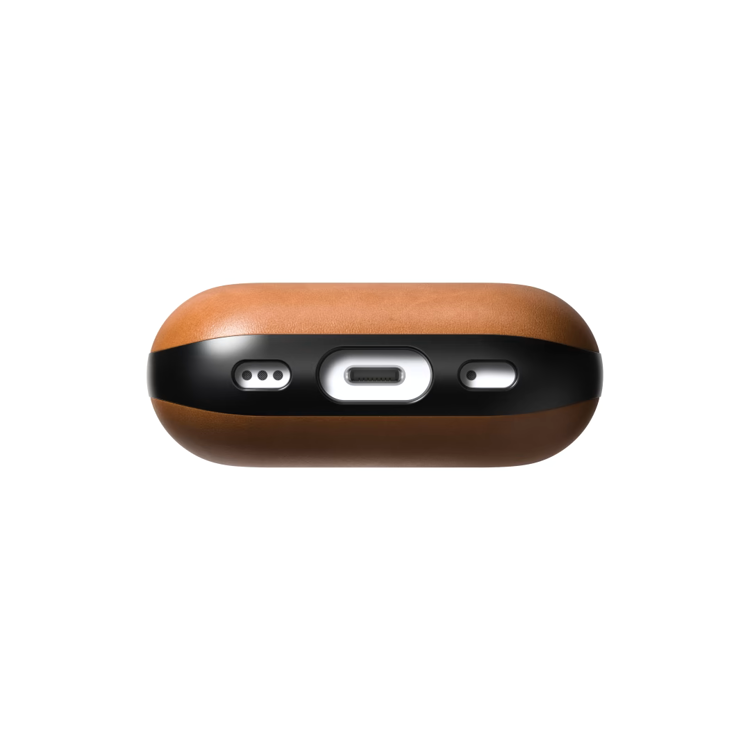 صورة NOMAD Modern Leather Case AirPods Pro (2nd gen) - English Tan