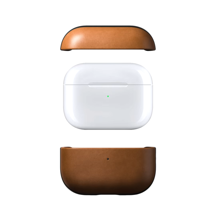 صورة NOMAD Modern Leather Case AirPods Pro (2nd gen) - English Tan