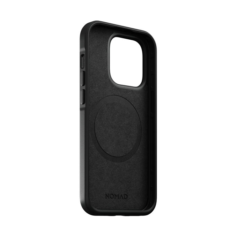 صورة Nomad Modern Leather Case with MagSafe Compatible  for iPhone 14 Pro - Rustic Brown