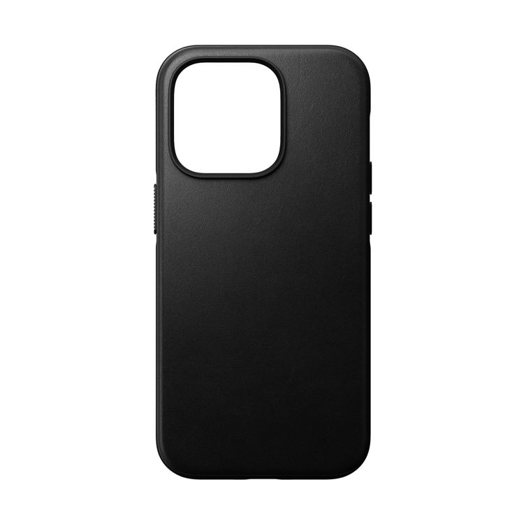 صورة Nomad Modern Leather Case for iPhone 14 Pro Max - Black