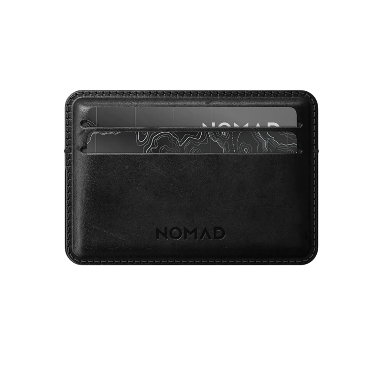 Picture of Nomad Card Wallet Horween Leather - Black