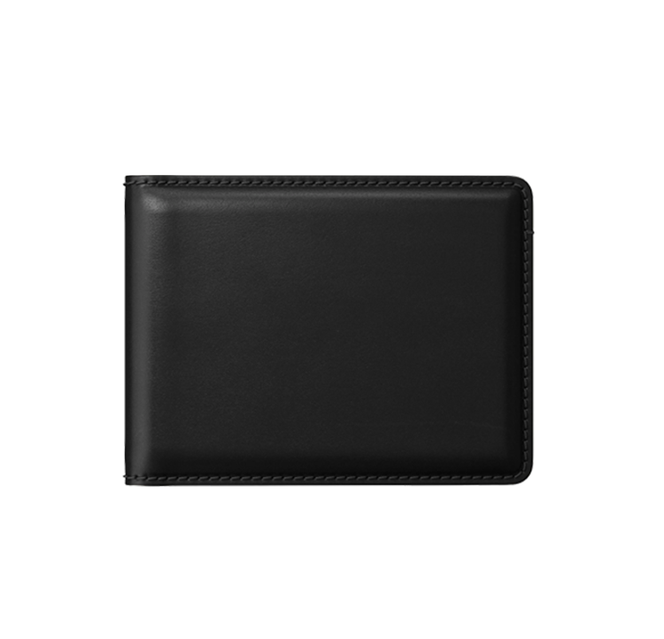صورة Nomad Bifold Leather Wallet -  Black