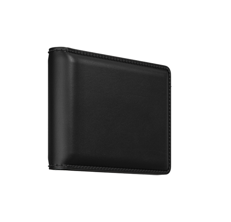 صورة Nomad Bifold Leather Wallet -  Black