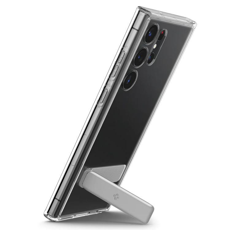 صورة Spigen Cryo Armor Designed for Galaxy S23 Ultra Case (2023) - Matte Black_ACS05622