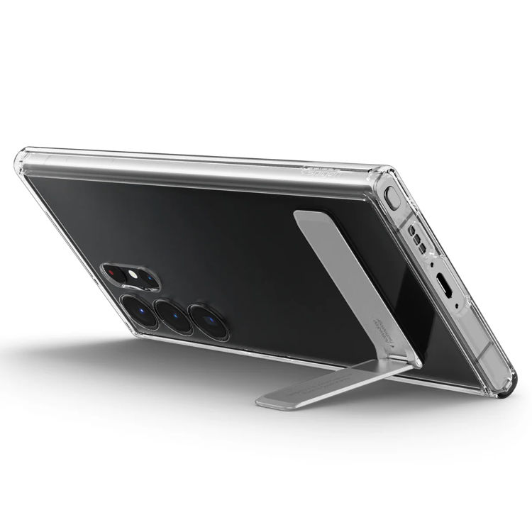 صورة Spigen Cryo Armor Designed for Galaxy S23 Ultra Case (2023) - Matte Black_ACS05622