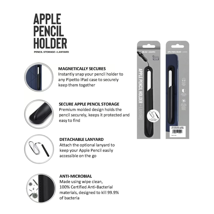 صورة Pipetto Pencil Holder For iPad Pencil Case With Detachable Lanyard 