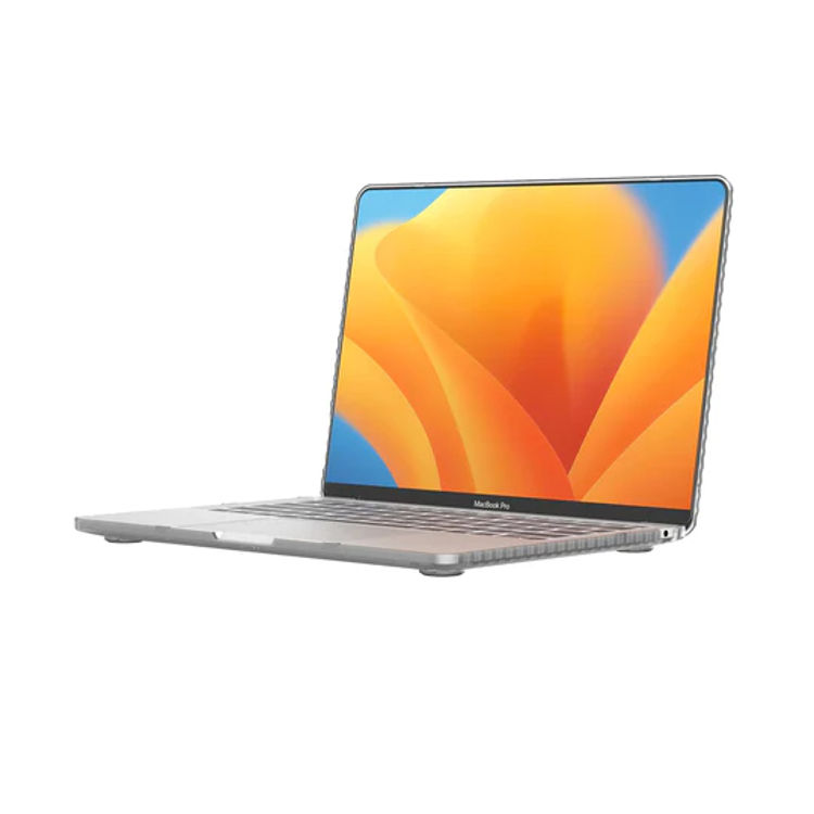 صورة Tech 21 Evo Wave - Apple MacBook Pro 13" Case (2020-2022) - Clear