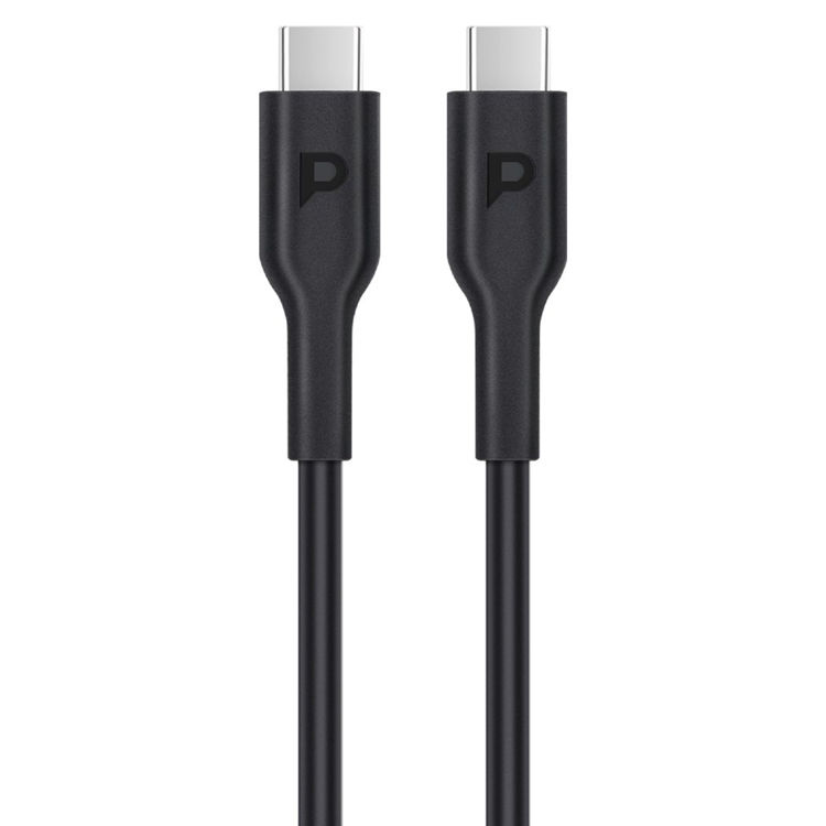 صورة Powerology Ultra-Quick Car Charger 130W with 0.9m/3ft Type-C To Type-C Cable