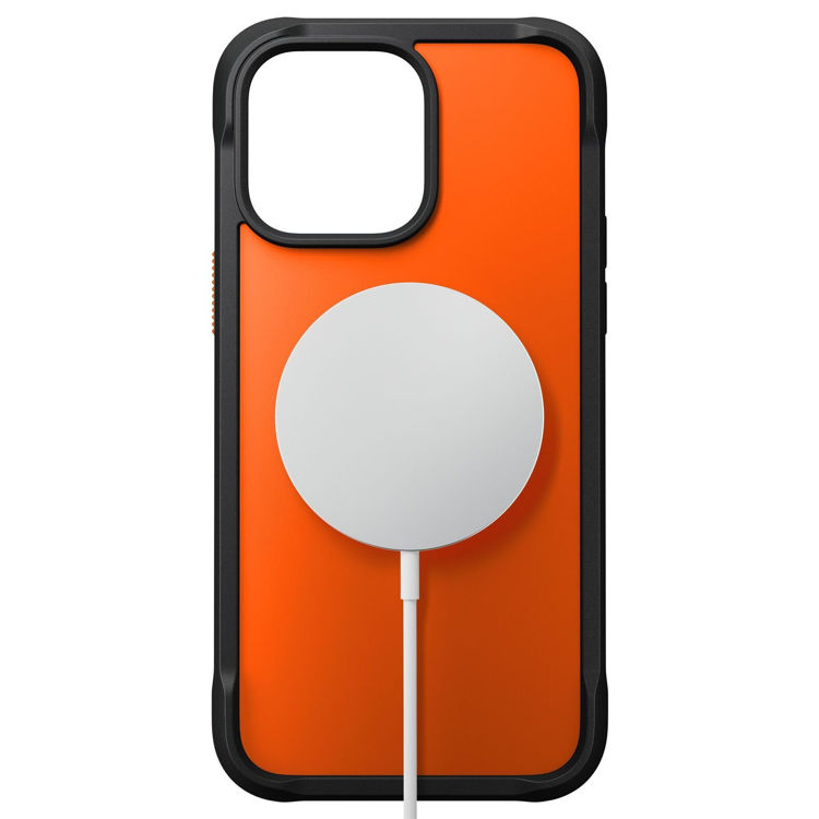 صورة Nomad Rugged Case for iPhone 14 Pro Case ShockProof 360 Drop Protect - Ultra Orange