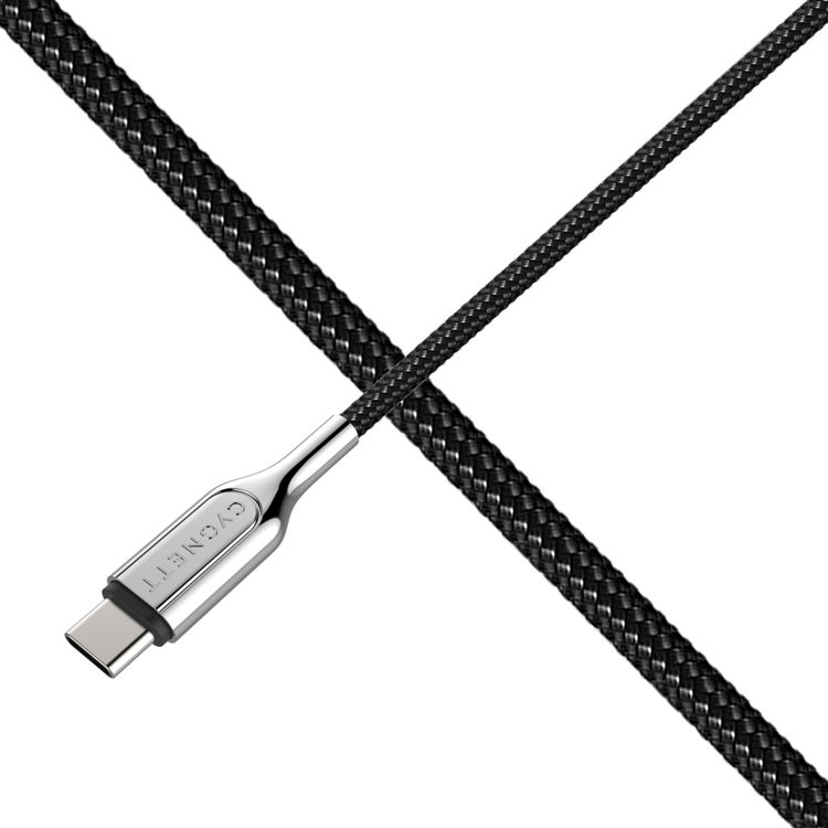 صورة Cygnett Armour 2.0 USB-C to USB-C 5A/100W 1M (Black)