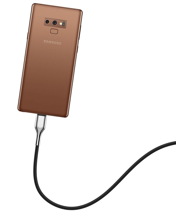 صورة Cygnett Armour 2.0 USB-C to USB-C 5A/100W 1M (Black)