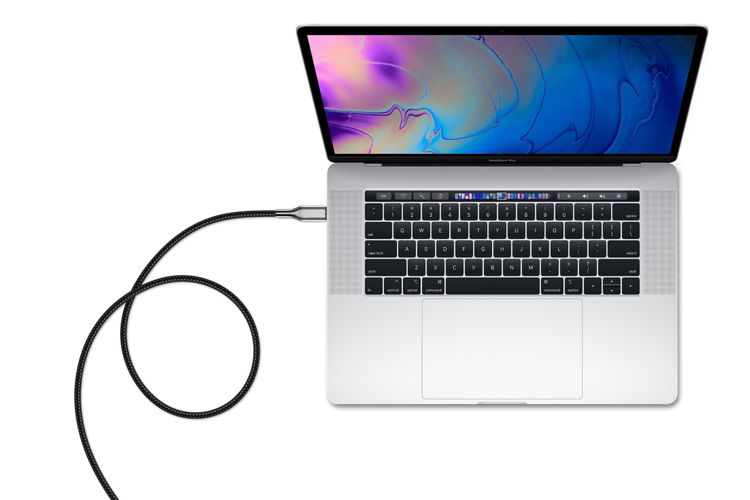 صورة Cygnett Armour 2.0 USB-C to USB-C 5A/100W 1M (Black)