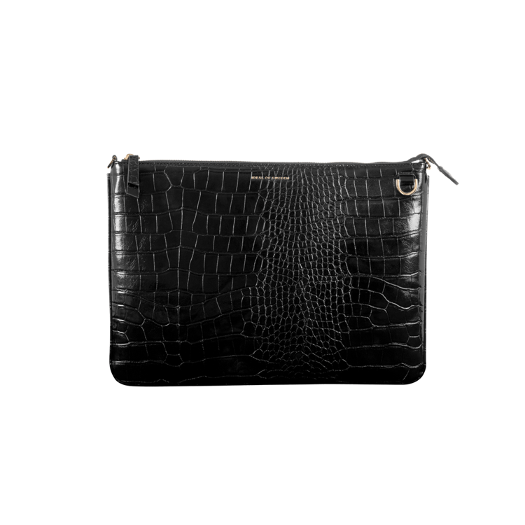 صورة IDEAL OF SWEDEN Laptop Bag BLACK CROCO 13 inch