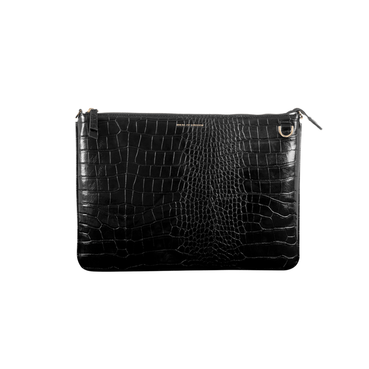 Picture of IDEAL OF SWEDEN Laptop Bag BLACK CROCO 13 inch