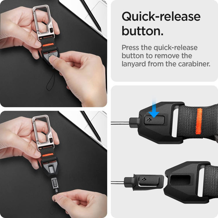 صورة Spigen Lanyard with Carabiner Designed for AirPods Pro 2