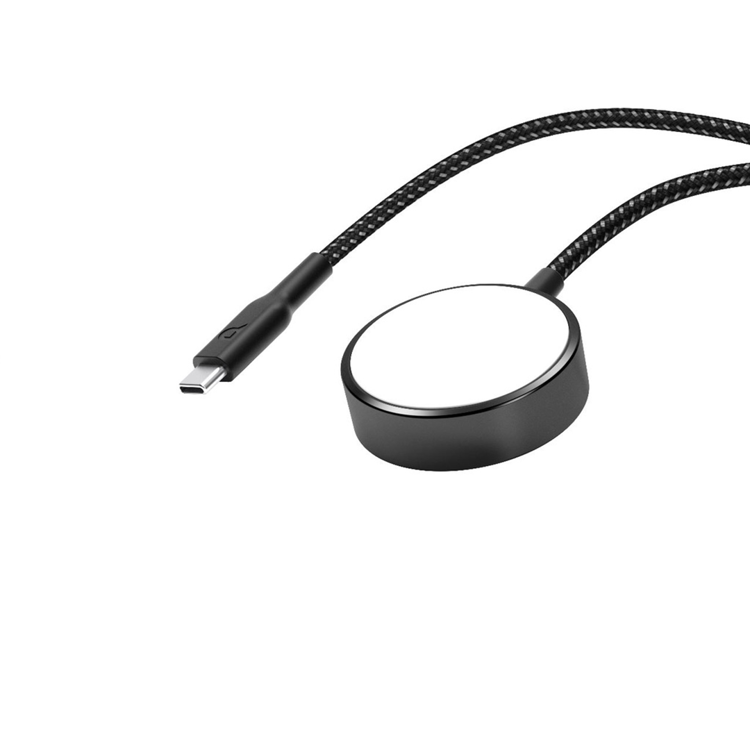 صورة Powerology Braided Type-C Watch Charger 5W 1.2M/4ft