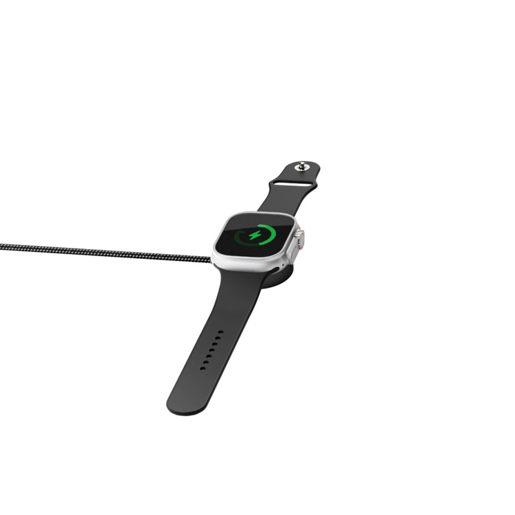 صورة Powerology Braided Type-C Watch Charger 5W 1.2M/4ft