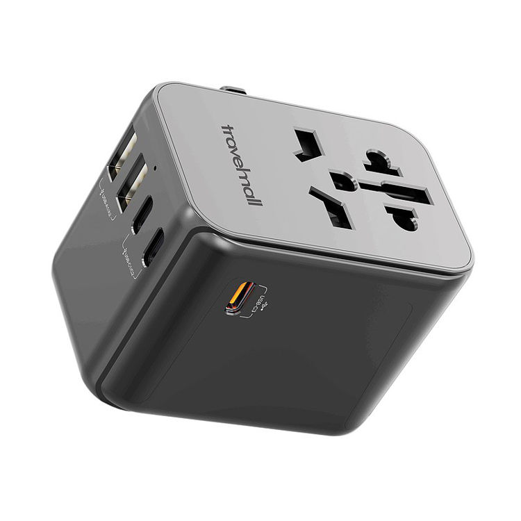 Picture of Travelmall 65 GaN PD 4 USBs High Performance -  World Travel Adaptor