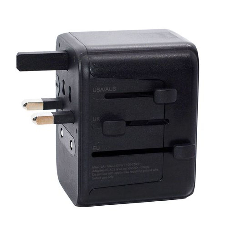 صورة Travelmall_30W PD High Performace Worldwide Travel Adaptor (with 5 USB Ports)_SW11030PD