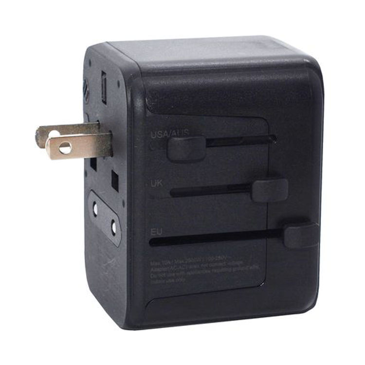 صورة Travelmall_30W PD High Performace Worldwide Travel Adaptor (with 5 USB Ports)_SW11030PD