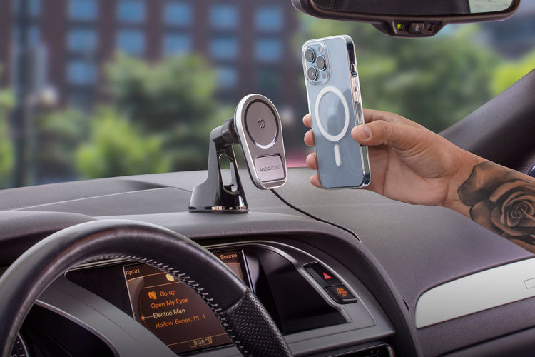 صورة Scosche magicMOUNT CHARGE4 WINDOW / DASH - Black_MPQ5WD-XTSP
