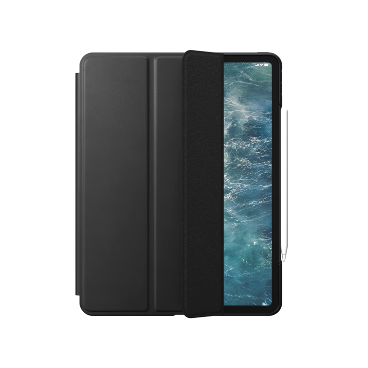 صورة Nomad Leather Rugged Folio Case For iPad Pro 12.9 4th Gen