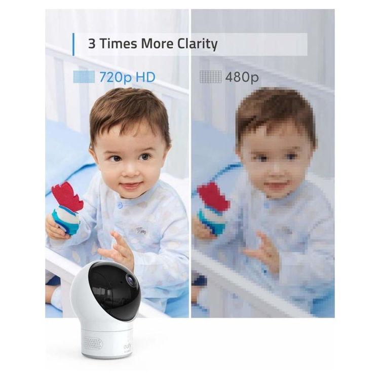 صورة Eufy T83002D3 Space View Baby Monitor Surveillance Camera