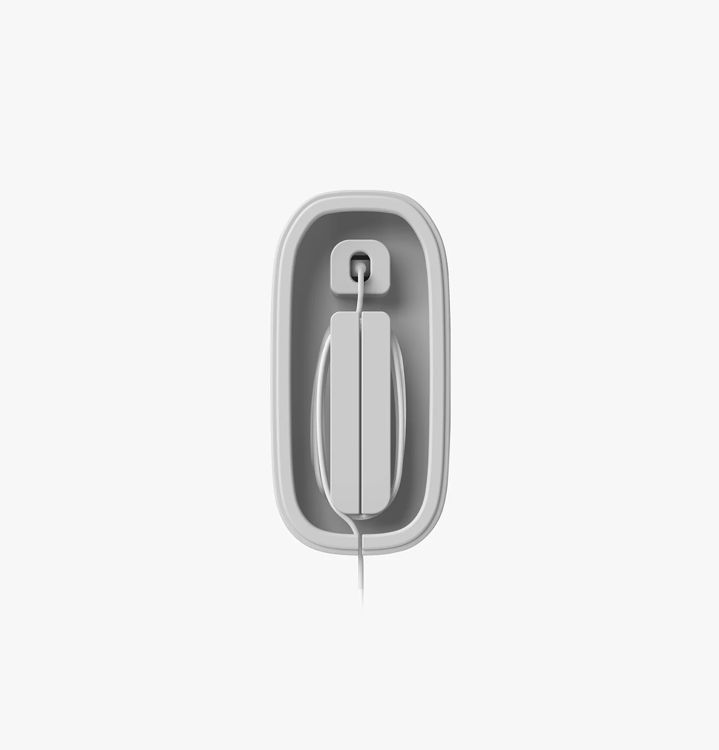 صورة Uniq Nova Compact Magic Mouse Charging Dock with Cable Loop - Grey