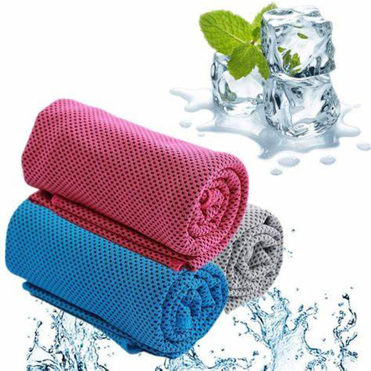 Picture of Sports Instant cooling towel. Stays cool up to 2 hrs